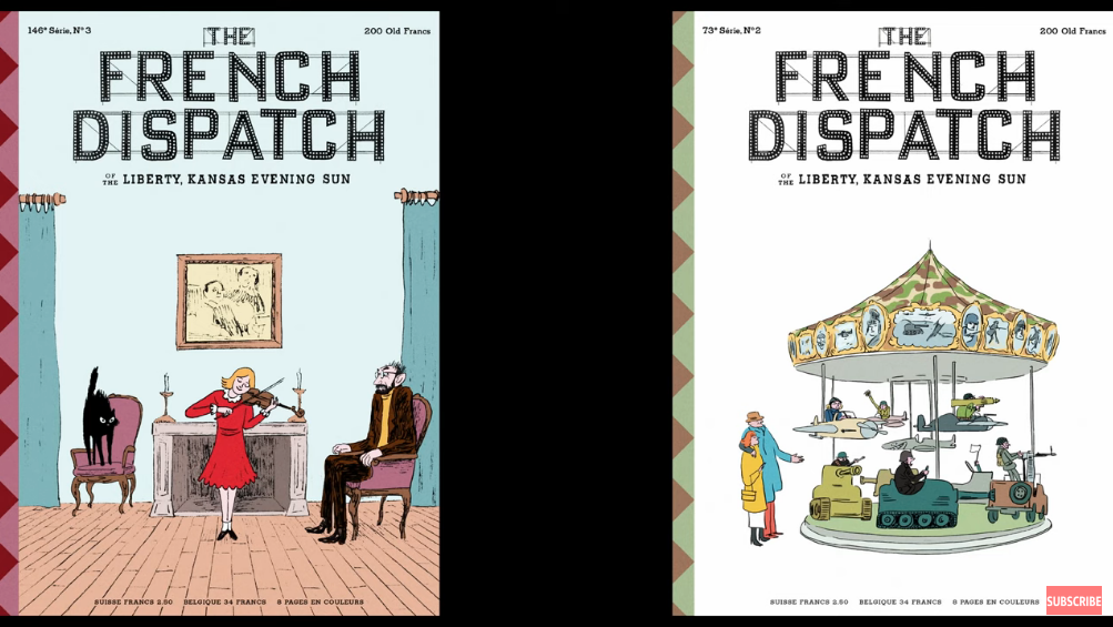 "The French Dispatch" releases the production special, the main creators talk about the creative process