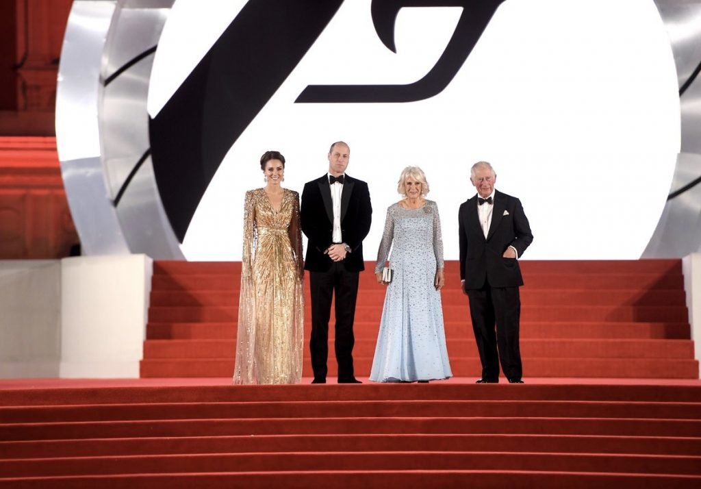 The crew of "007: No Time to Die" appeared on the red carpet premiere in London