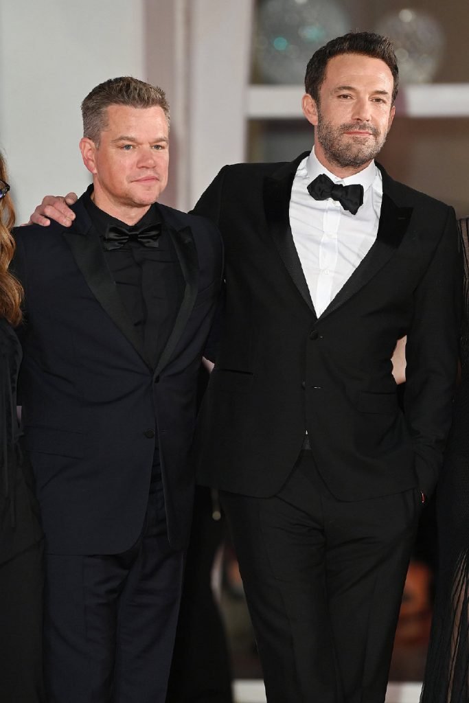 The crew of "The Last Duel" appears at the Venice Film Festival