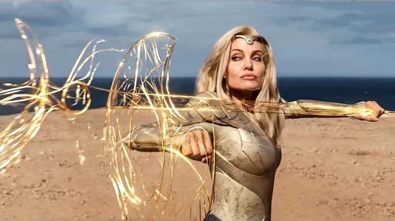 The main cast of "Eternals" share the superpowers of their respective characters in the movie