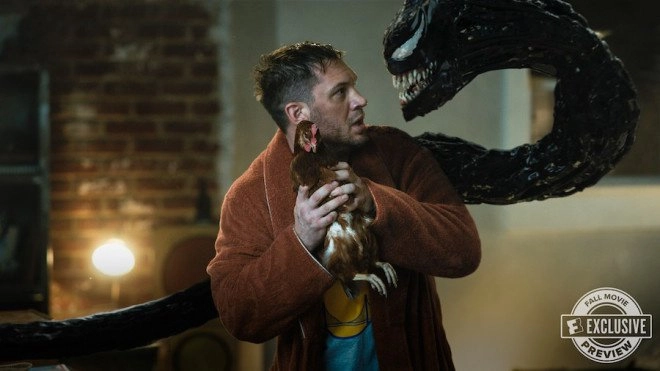 "Venom: Let There Be Carnage" reveals new stills and starts pre-sale, Tom Hardy and Venom are in the same frame