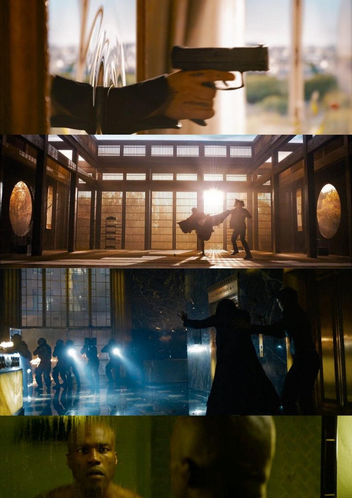 What information is revealed in the preview of "The Matrix Resurrections"?