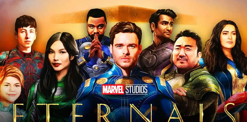 When did the story of "Eternals" take place after "Avengers: Endgame"?