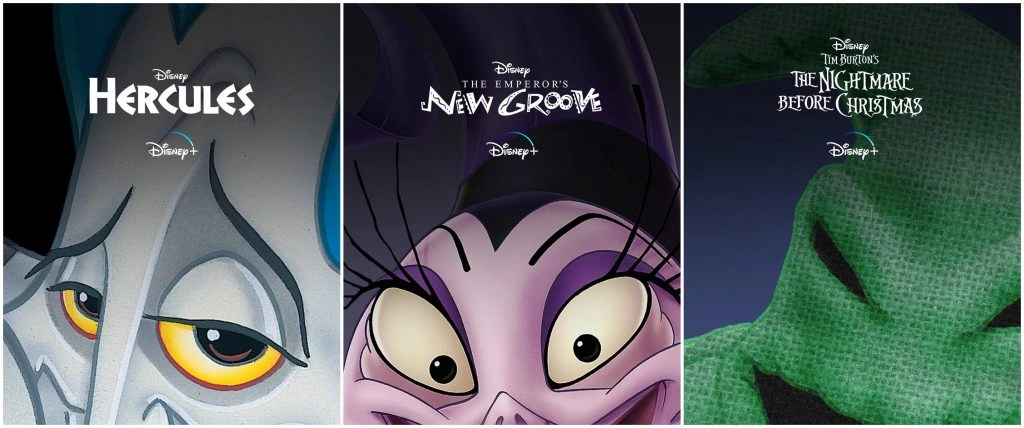 All villains! Disney releases villain character posters to warm up Halloween