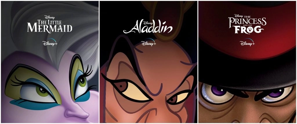 All villains! Disney releases villain character posters to warm up Halloween