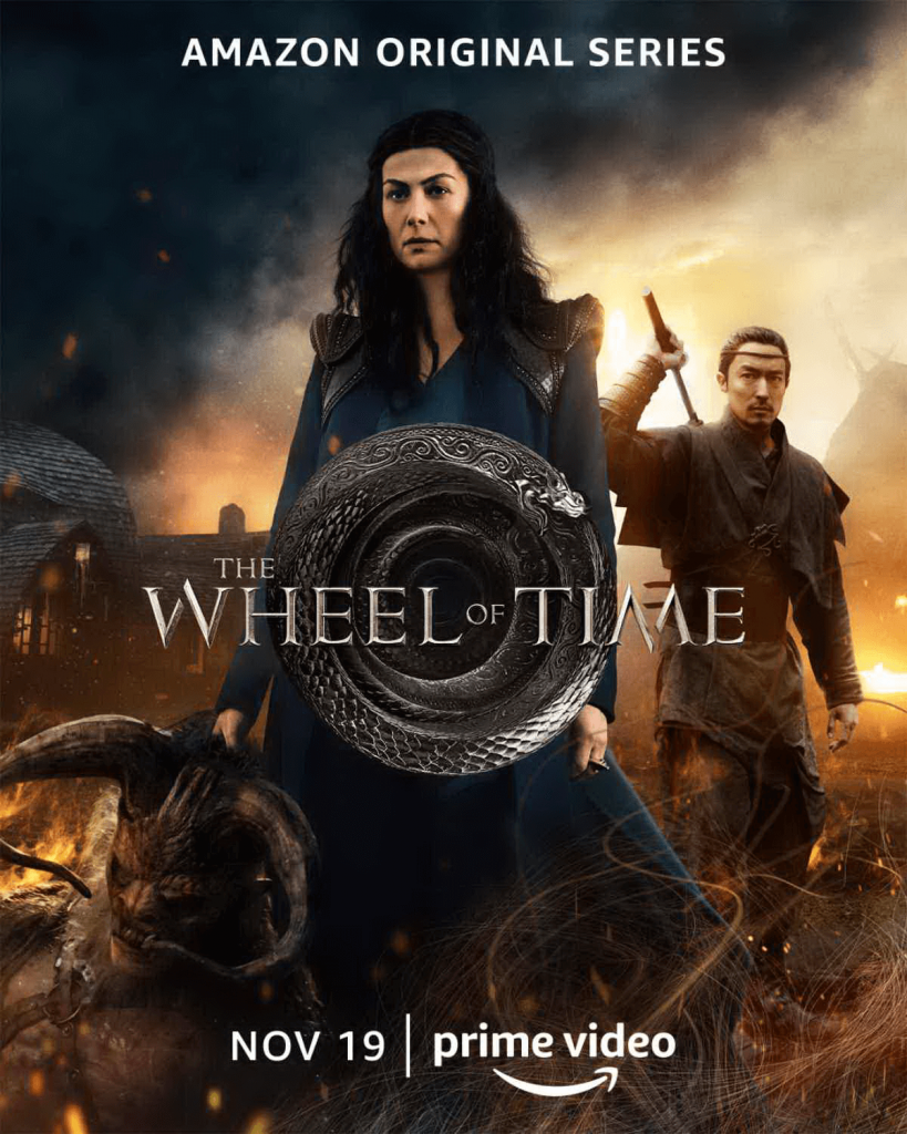 Amazon's "The Wheel of Time Season 1" reveals new posters, with seven characters appearing