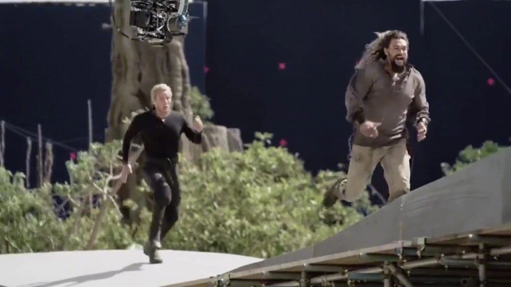 "Aquaman and the lost kingdom" released behind-the-scenes!