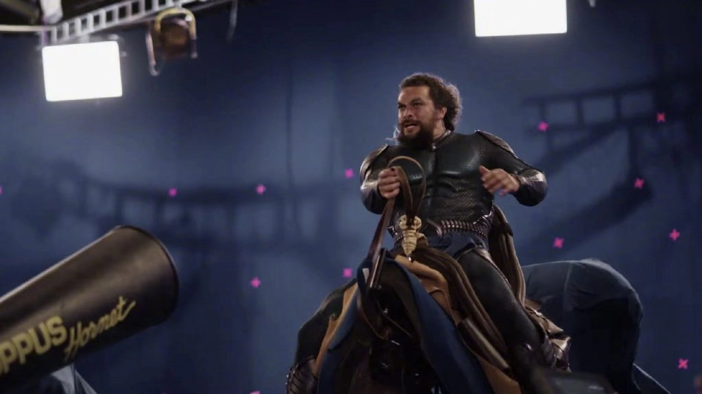 "Aquaman and the lost kingdom" released behind-the-scenes!