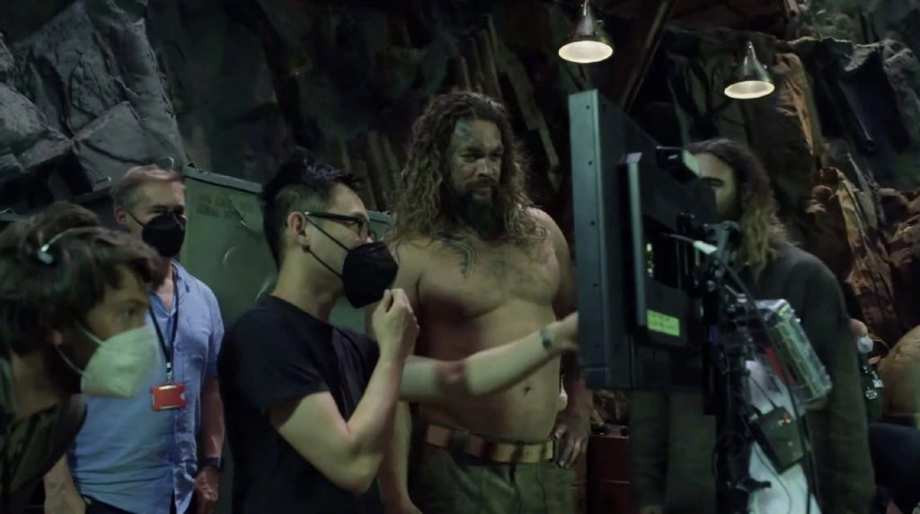 "Aquaman and the lost kingdom" released behind-the-scenes!