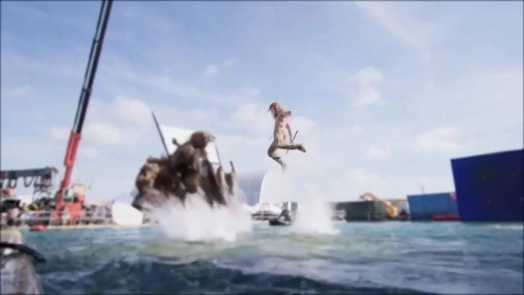 "Aquaman and the lost kingdom" released behind-the-scenes!