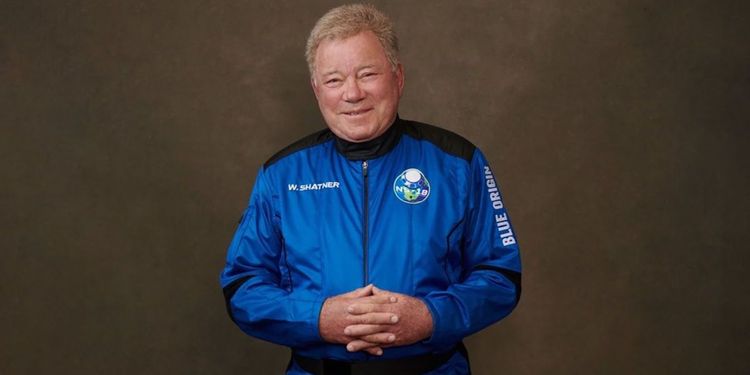 "Captain Kirk" of "Star Trek" really went into space, and he set a record