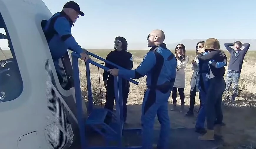 "Captain Kirk" of "Star Trek" really went into space, and he set a record