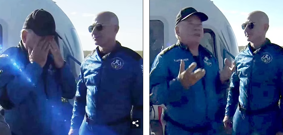 "Captain Kirk" of "Star Trek" really went into space, and he set a record