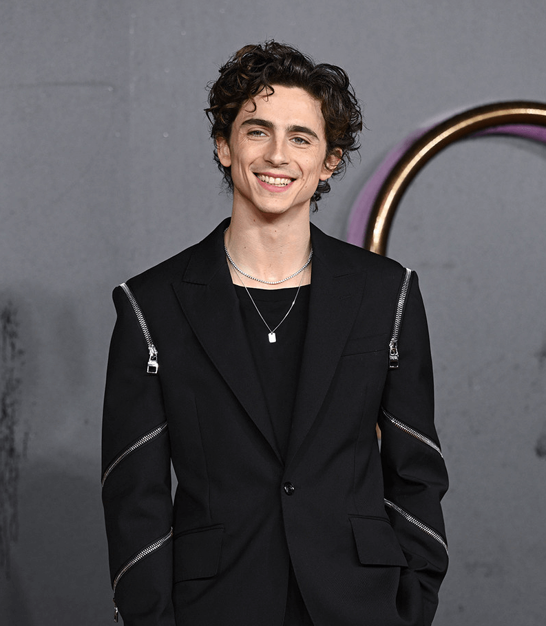 "Dune" special screening in London, Timothée Chalamet & Zendaya staged "Black and White"