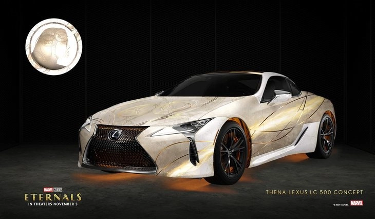 "Eternals": LEXUS co-branded with Marvel's new movie to launch 10 customized concept cars