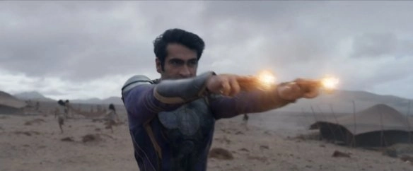 "Eternals" exposes "Run!" Official Clip and new stills, The Eternals wars the evil Deviants!