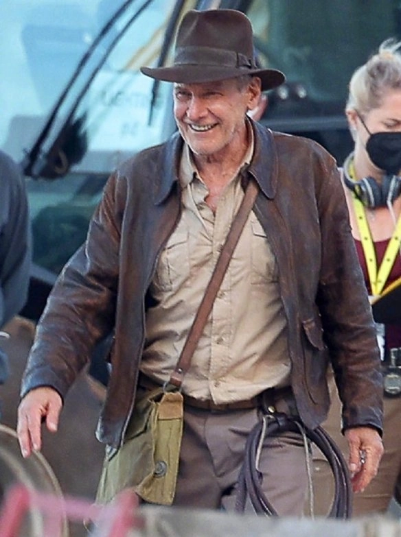 "Indiana Jones 5" new live photos released! Harrison Ford is all smiles