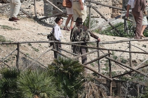 "Indiana Jones 5" new live photos released! Harrison Ford is all smiles