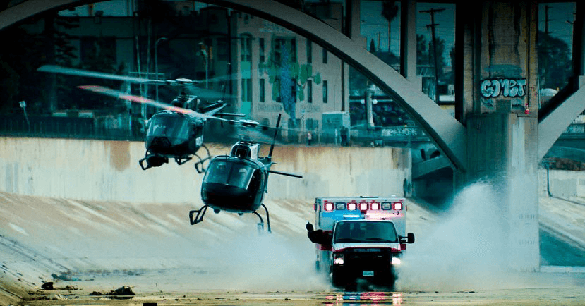 Michael Bay's new film "Ambulance" first exposure stills