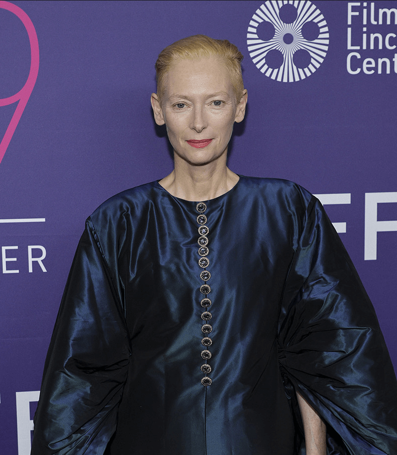 "Parallel Mothers" premiered at the New York Film Festival, with Tilda helping Almodóvar