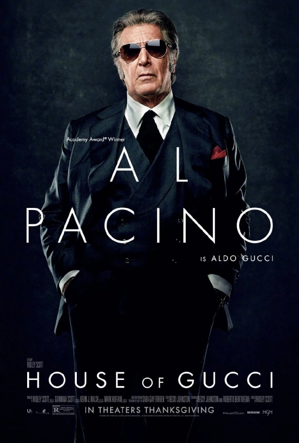 Ridley Scott's new film "House of Gucci" releases new trailer and character posters