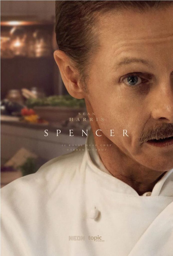 "Spencer" exposes character posters, and all main characters appear