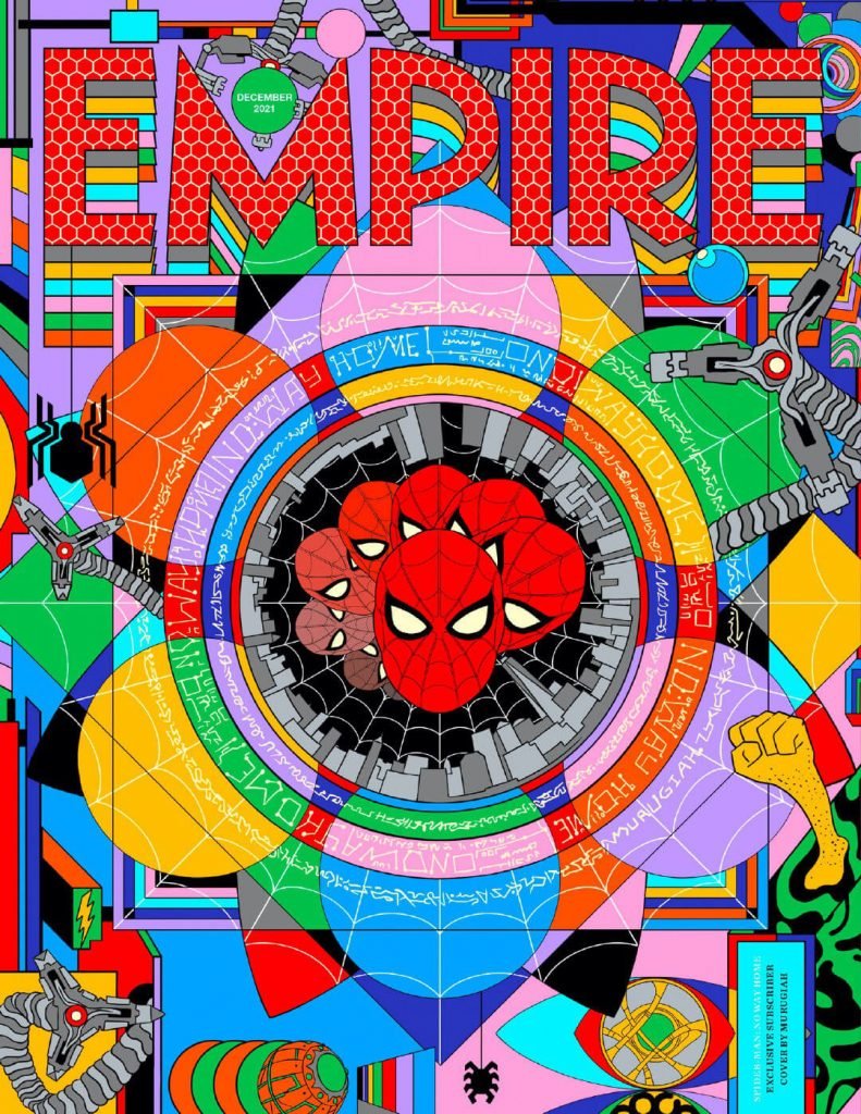 "Spider-Man: No Way Home" is on the cover of "Empire", and Dr. Octopus appears on the inside page