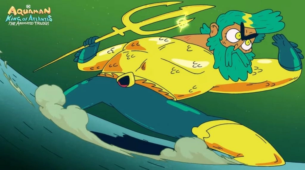 "SpongeBob SquarePants" style animation "Aquaman: King of Atlantis" will be released soon