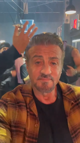 Stallone's "The Expendables 4" filming is over, bid farewell to the tough guy Barney