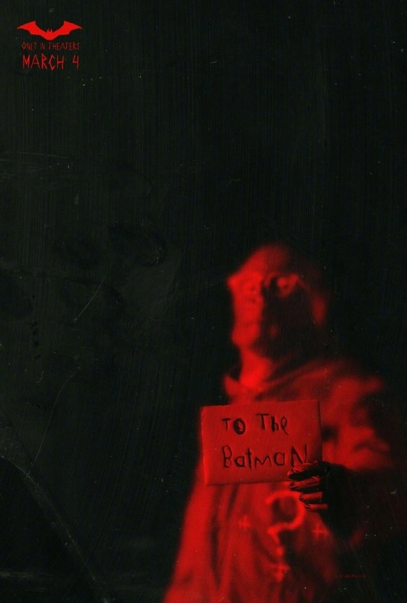 "The Batman" new character posters revealed, Riddler modeling exposed!