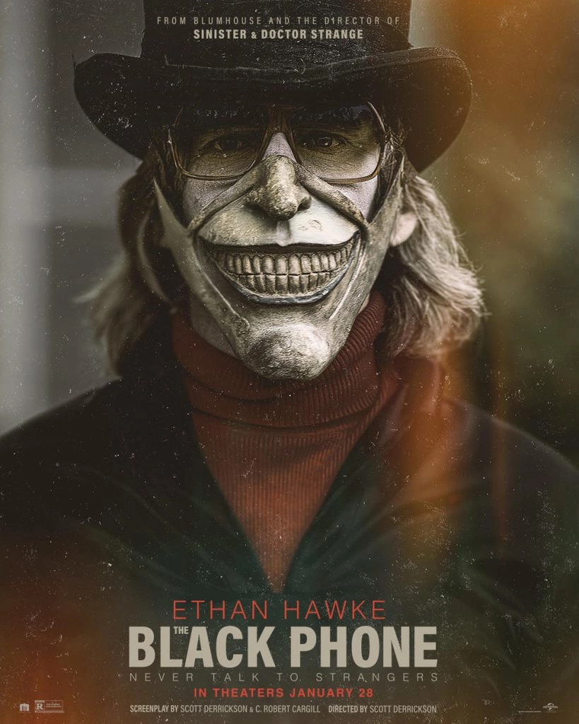 "The Black Phone" revealed a trailer, Ethan Hawke becomes a murderer