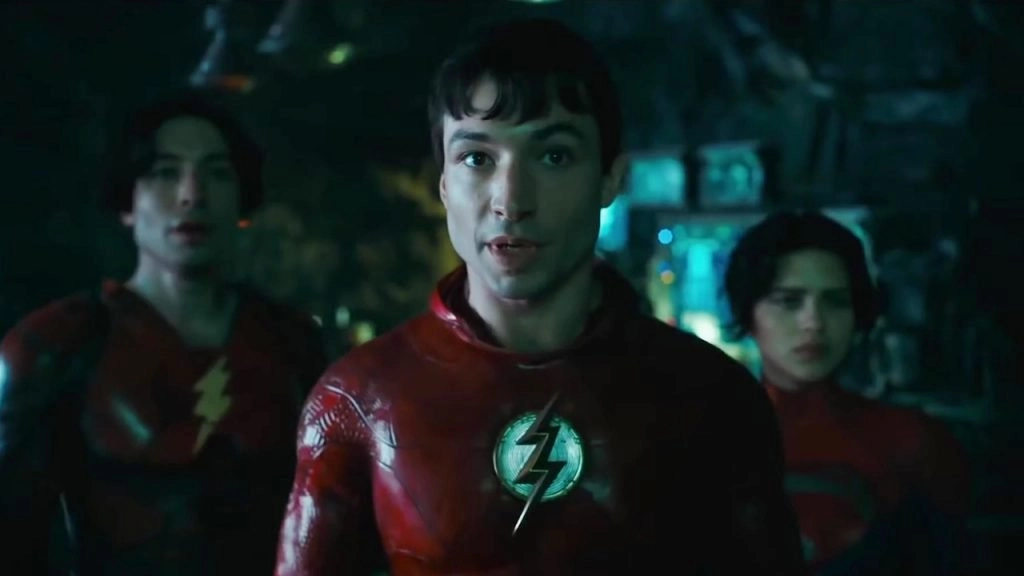 "The Flash" first exposure trailer, Michael Keaton version of Batman appeared