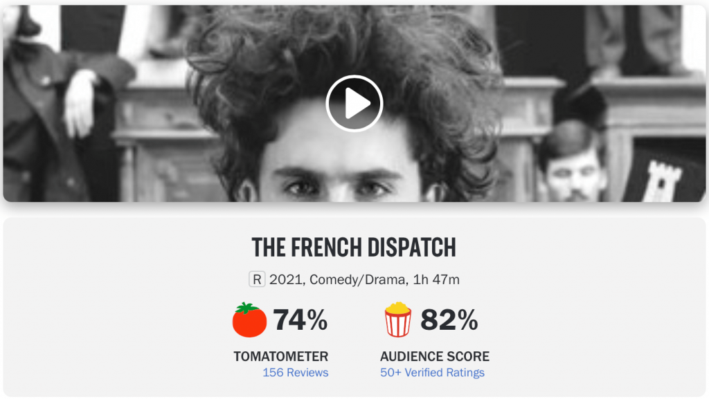 The North American premiere of "Dune" exceeded expectations at the box office, and the market performance of "The French Dispatch" was eye-catching