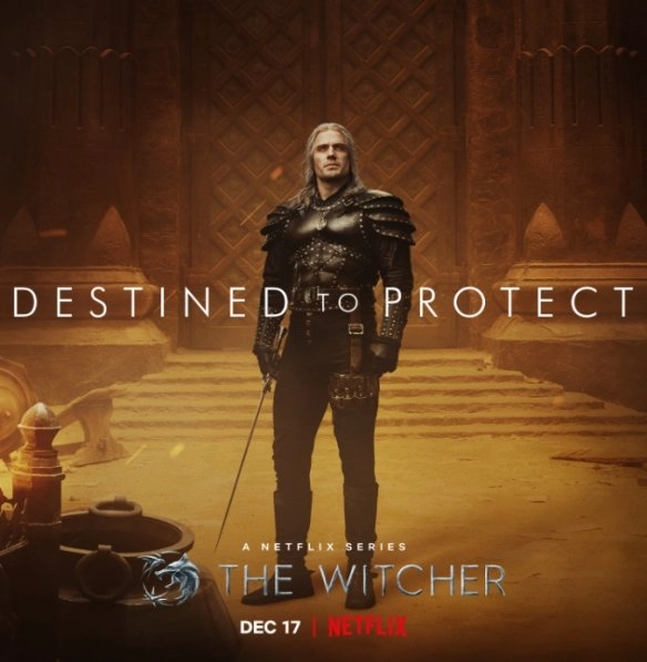 The new poster of "The Witcher Season 2" is officially unveiled, and Geralt is back