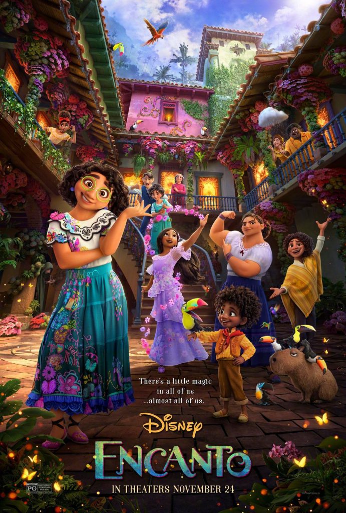 The new work "Encanto" created by the director of "Zootopia" released a poster