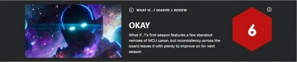 "What If...? Season 1": The sense of fragmentation is too heavy, IGN final score: 6 points