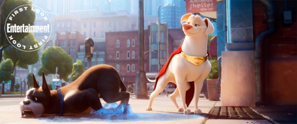 "DC League of Super-Pets" first exposure stills, superhero pets also save the world