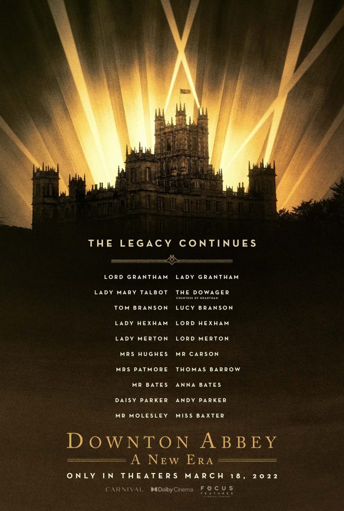 "Downton Abbey: A New Era" released an official trailer and a new poster