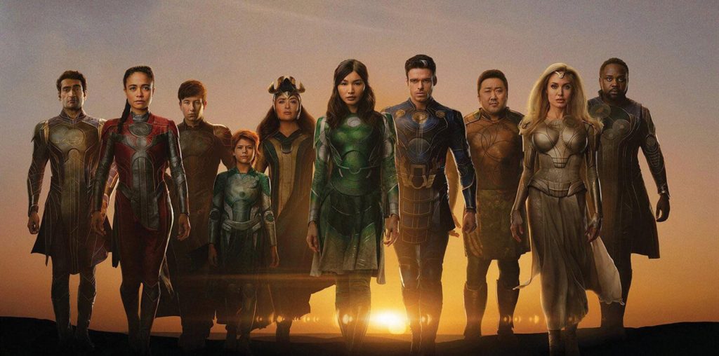 "Eternals" North American box office is not as good as expected