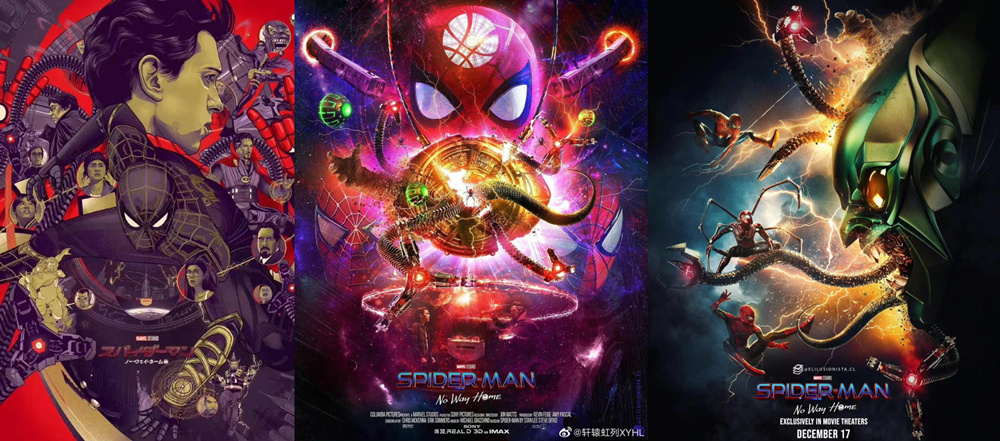 Fans draw posters for "Spider-Man: No Way Home", the master is in the folk!