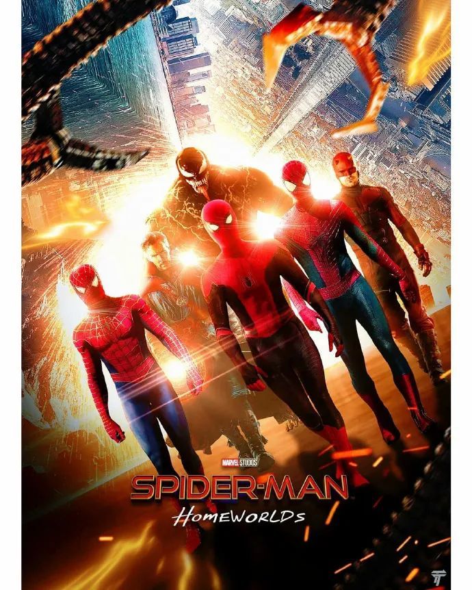 Fans draw posters for "Spider-Man: No Way Home", the master is in the folk!