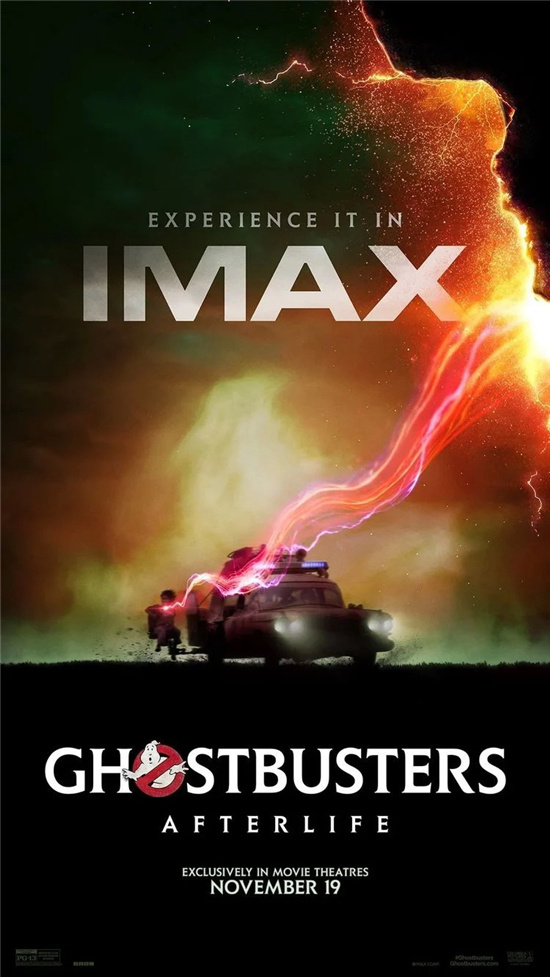 "Ghostbusters: Afterlife" exposes the IMAX poster, the alien space opens