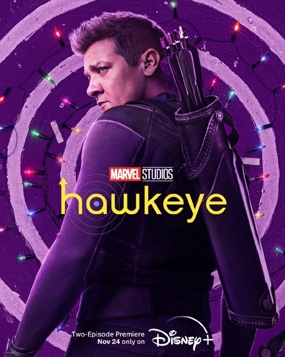"Hawkeye" released a character poster, and there is also a poster for the pet dog!