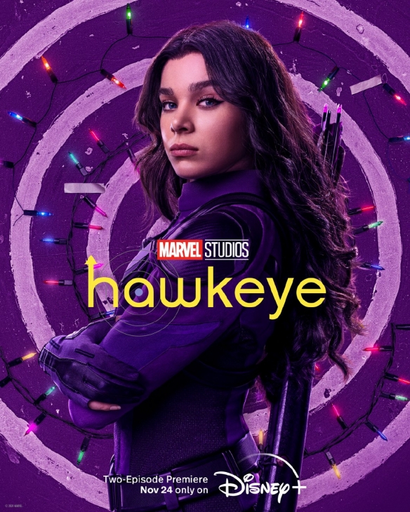 "Hawkeye" released a character poster, and there is also a poster for the pet dog!