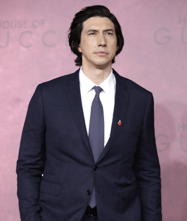"House of Gucci" premiered in London, Lady Gaga & Adam Driver hugged intimately on the red carpet