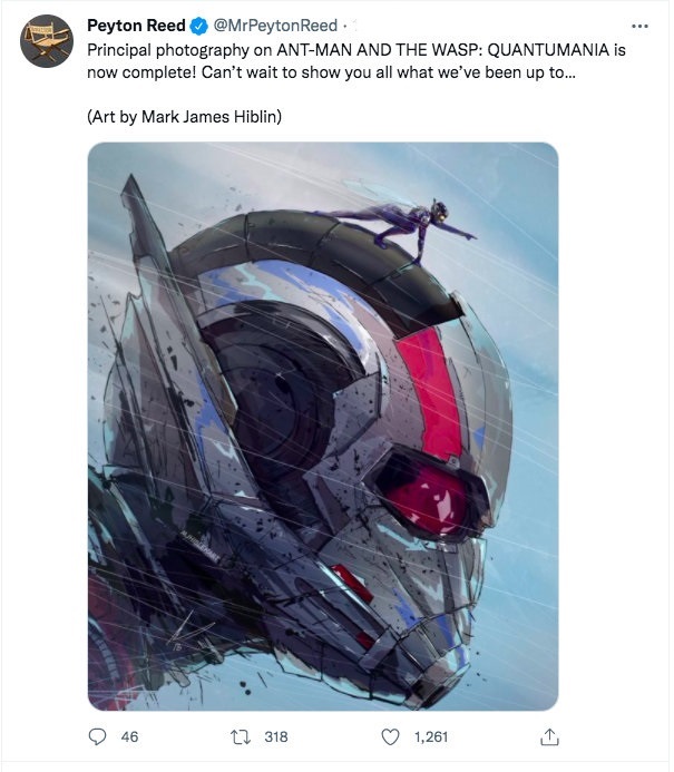 Marvel's "Ant-Man and the Wasp: Quantumania" ends shooting