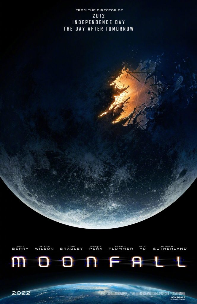 "Moonfall": Roland Emmerich sci-fi disaster film releases new poster