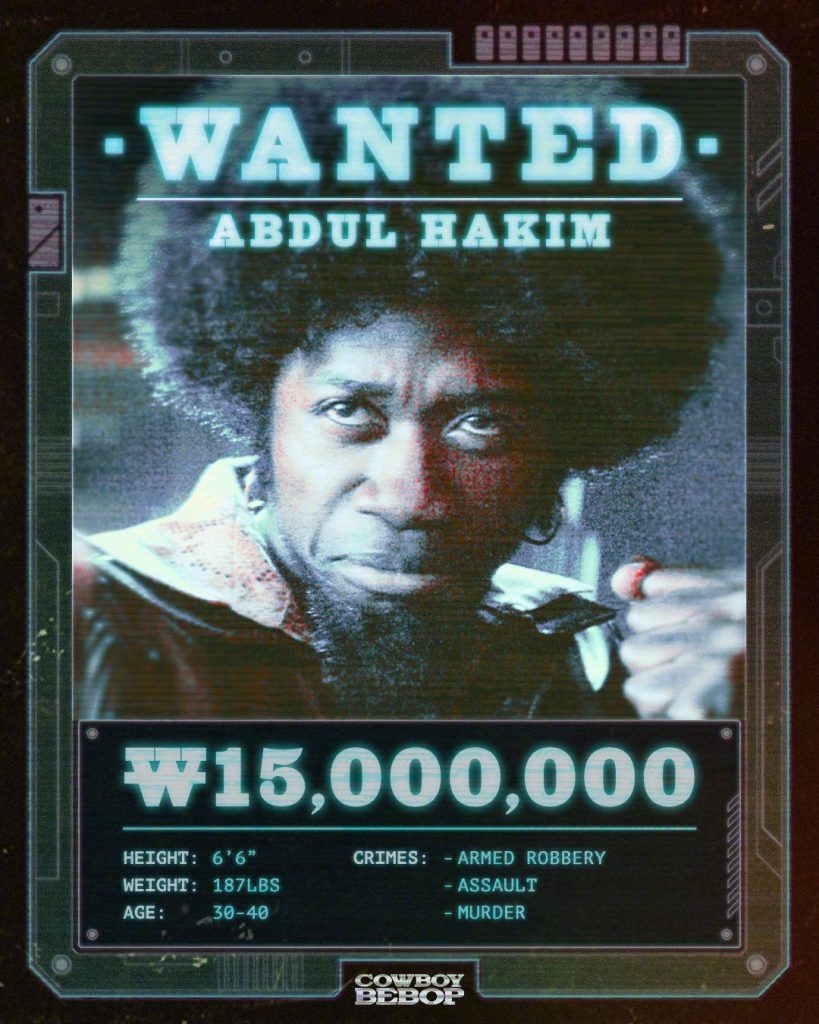 Netflix live-action "Cowboy Bebop" releases new poster