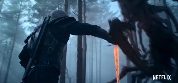 Netflix releases a new segment of "The Witcher Season 2": Geralt fights monsters in the forest