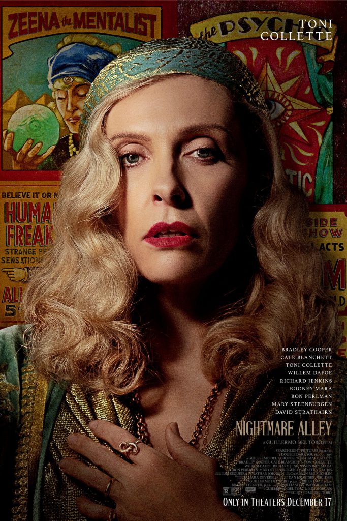 "Nightmare Alley" reveals new trailer and character posters